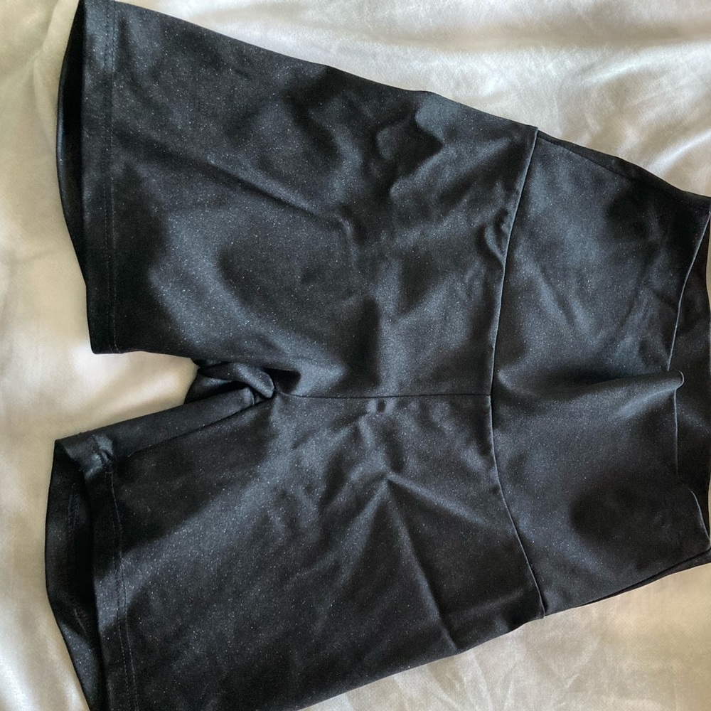 Skatie Cece bike shorts in black glitter size small